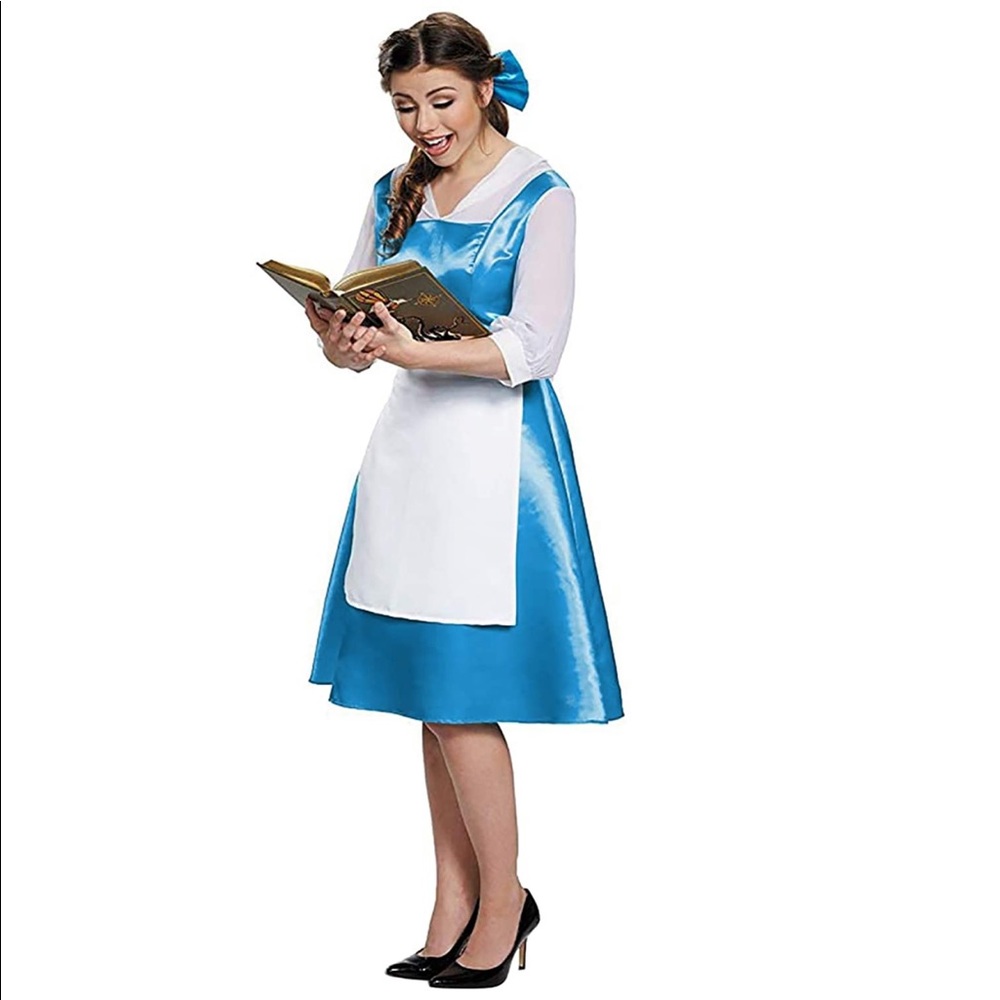 Beauty and the Beast Belle adult blue dress